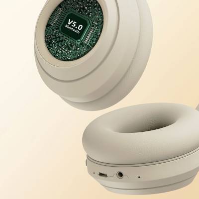 Zore DR-58 Ayarlanabilir ve Katlanabilir Kulak Üstü Bluetooth Kulaklık - 2