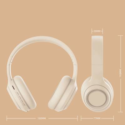 Zore DR-58 Ayarlanabilir ve Katlanabilir Kulak Üstü Bluetooth Kulaklık - 6