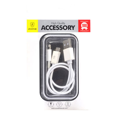 Zore Double Lightning-Micro Short Usb Cable - 1