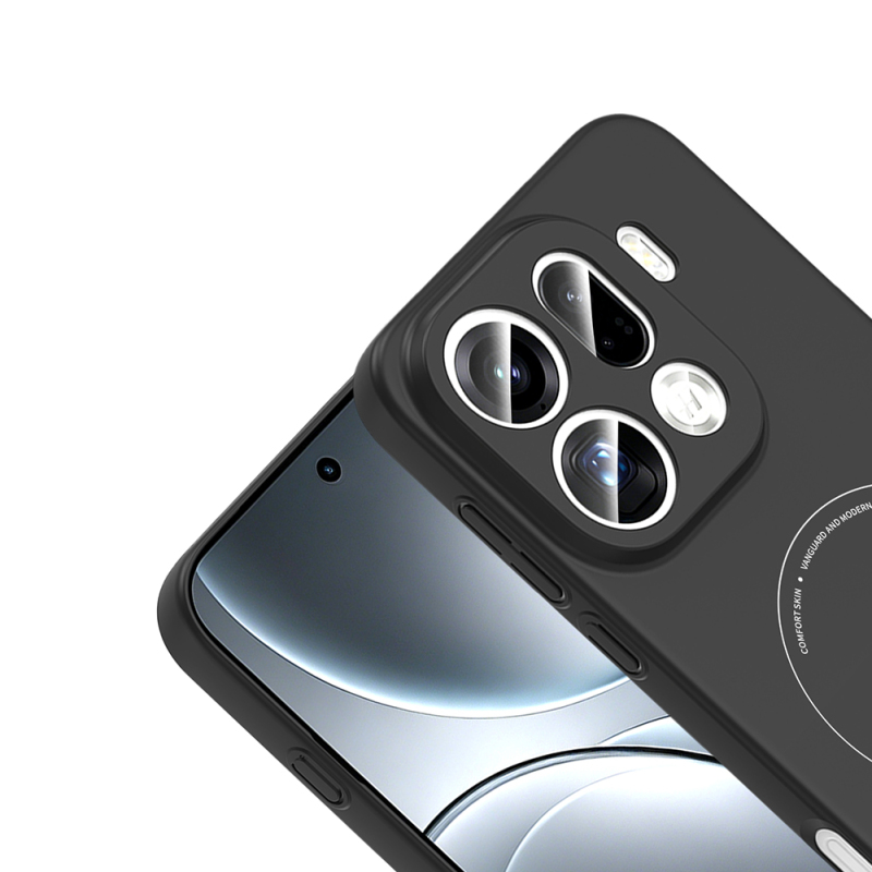 Zore Elio Hard PC Case for Oppo Find X9 Pro with M-Safe Charging and Camera Protection. - 5