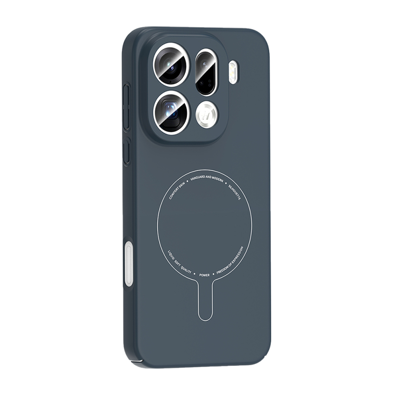 Zore Elio Hard PC Case for Oppo Find X9 Pro with M-Safe Charging and Camera Protection. - 3