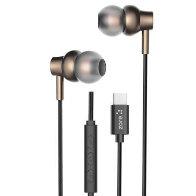 Zore ER-09 SQ Surround 3D Hi-Res Magnetic Type-C Wired In-Ear Headphones - 1