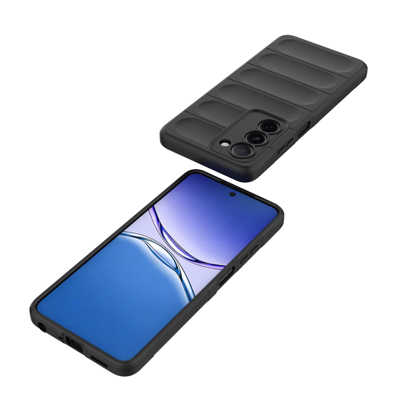 Zore Ethnic Silicone Case for Oppo A5, Flexible TPU with Hollow Back Design. - 6