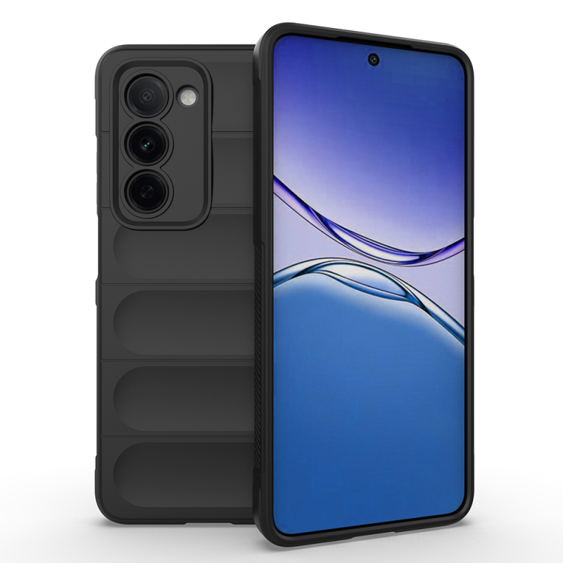 Zore Ethnic Silicone Case for Oppo A5, Flexible TPU with Hollow Back Design. - 1