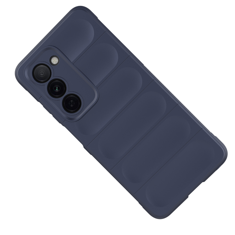 Zore Ethnic Silicone Case for Oppo A5, Flexible TPU with Hollow Back Design. - 19