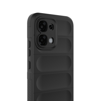 Zore Ethnic Silicone Case for Oppo A6 Pro, Flexible TPU with Hollow Back Design. - 4