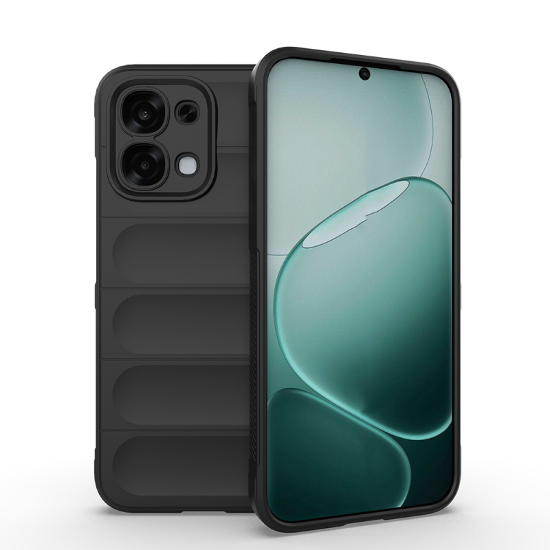 Zore Ethnic Silicone Case for Oppo A6 Pro, Flexible TPU with Hollow Back Design. - 2