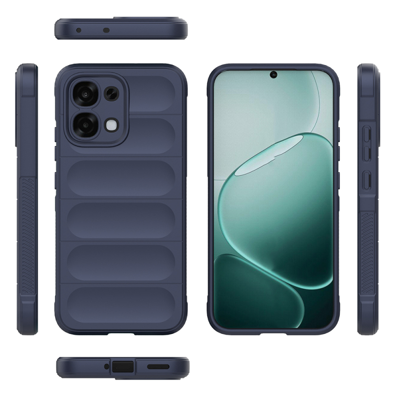 Zore Ethnic Silicone Case for Oppo A6 Pro, Flexible TPU with Hollow Back Design. - 23