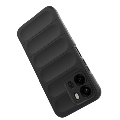 Zore Ethnic Silicone Case for Oppo A6T, Flexible TPU with Hollow Back Design - 9
