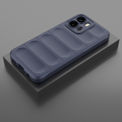 Zore Ethnic Silicone Case for Oppo A6T, Flexible TPU with Hollow Back Design - 19