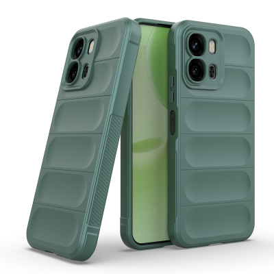 Zore Ethnic Silicone Case for Oppo A6T, Flexible TPU with Hollow Back Design - 21
