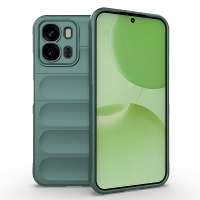 Zore Ethnic Silicone Case for Oppo A6X, Flexible TPU with Hollow Back Design - 3