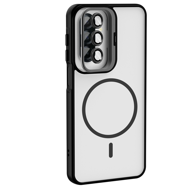 Zore Etro Case for Galaxy A17 with Stand and Free Camera Lens - 8