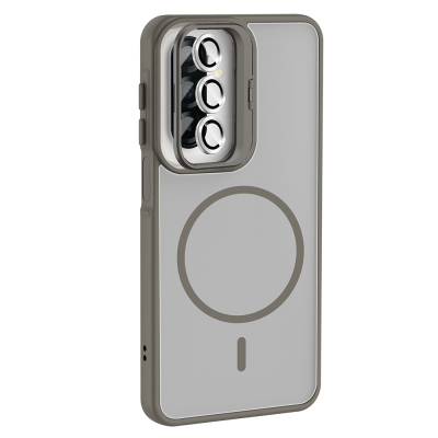 Zore Etro Case for Galaxy A17 with Stand and Free Camera Lens - 11