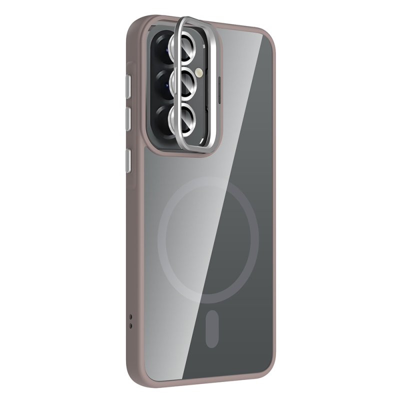 Zore Etro Case for Galaxy A37 with Stand and Free Camera Lens - 9