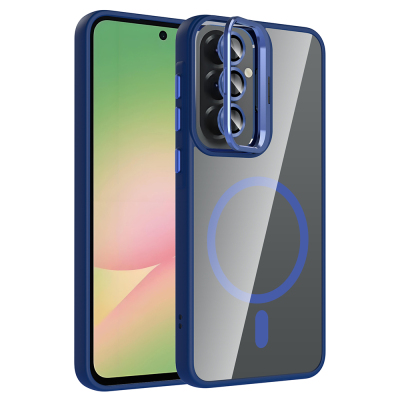 Zore Etro Case for Galaxy A57 with Stand and Free Camera Lens - 5
