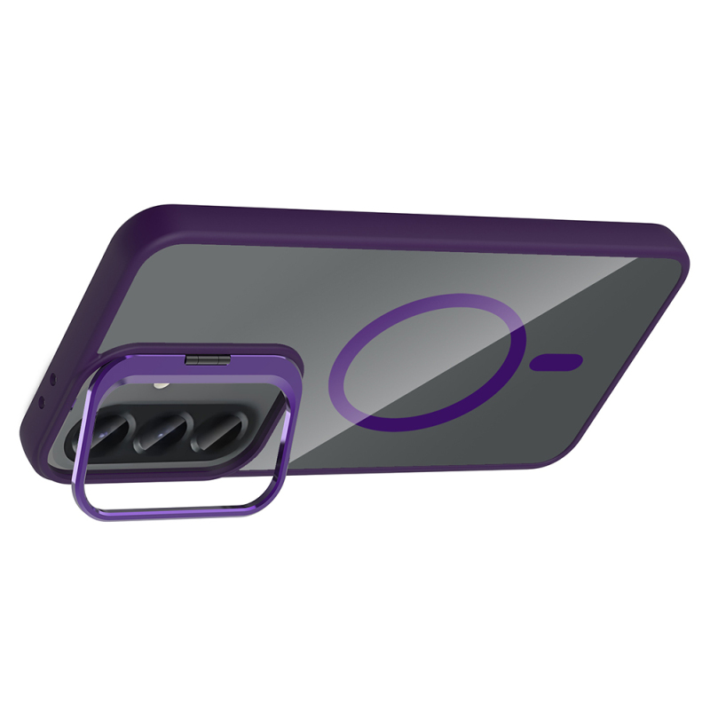 Zore Etro Case for Galaxy A57 with Stand and Free Camera Lens - 13