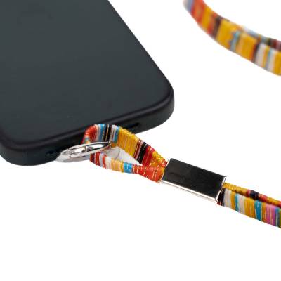 Zore Flat Wide Authentic Rope Mobile Phone Hand Strap Lanyard 140cm - 3