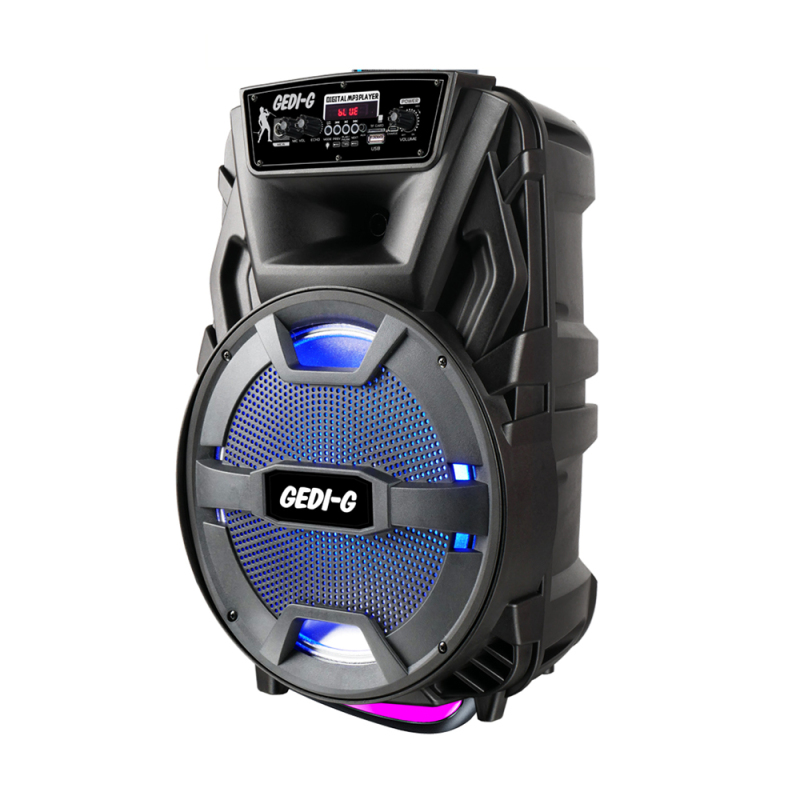 Zore GD-1235 Plus Mikrofonlu RGB TWS 12 inç Stereo Bass Kablosuz Karaoke Hoparlör - 1
