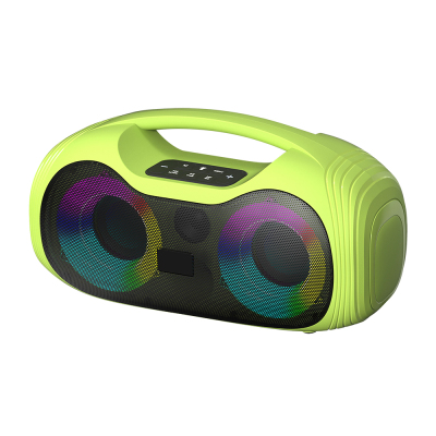 Zore GD-2403 Mikrofonlu RGB TWS Çift 4 inç Stereo Bass Kablosuz Karaoke Hoparlör - 2