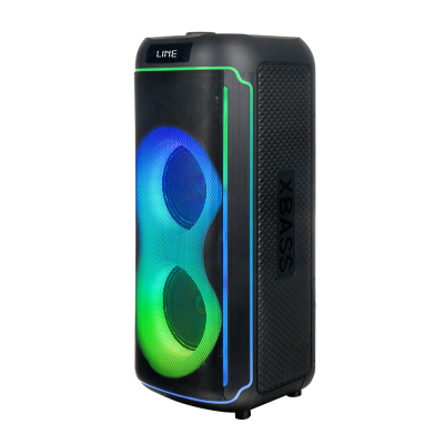 Zore GD-2606 Dijital LED Göstergeli FM Radyolu Mikrofonlu RGB TWS Çift 6.5 inç Stereo Bass Kablosuz Karaoke Hoparlör - 4