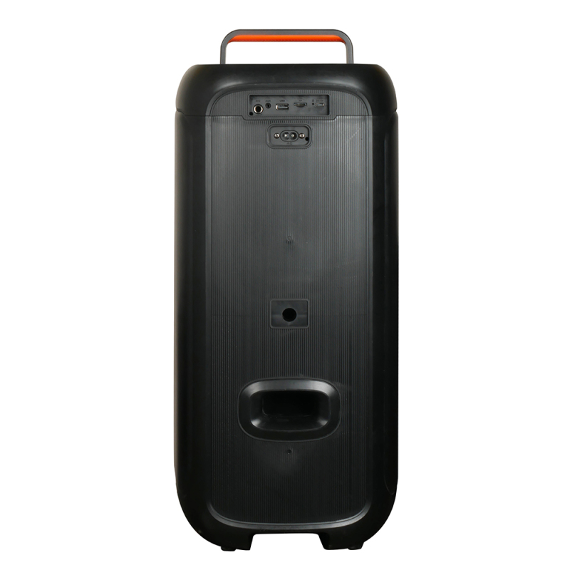 Zore GD-2608 Digital LED Display FM Radio Microphone RGB TWS Dual 6.5 inch Stereo Bass Wireless Karaoke Speaker - 10