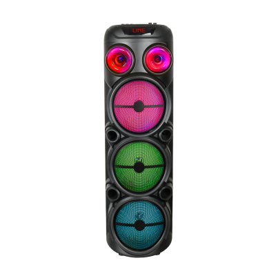 Zore GD-2887 RGB TWS 8 inch Stereo Bass Wireless Karaoke Speaker with Digital LED Indicator and Microphone - 6