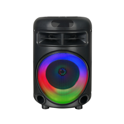 Zore GD-692 RGB TWS 6.5 inch Stereo Bass Wireless Karaoke Speaker with FM Radio and Microphone - 1