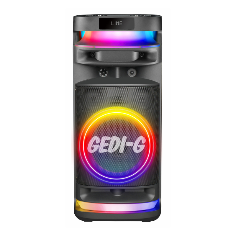 Zore GD-9005 Mikrofonlu RGB TWS 8 inç Stereo Bass Kablosuz Karaoke Hoparlör - 1
