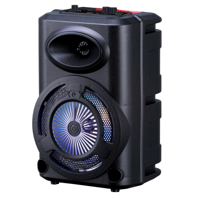 Zore GD-903 Dijital LED Göstergeli FM Radyolu Mikrofonlu RGB TWS 8 inç Stereo Bass Kablosuz Karaoke Hoparlör - 3