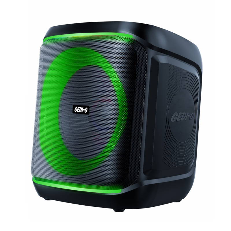 Zore GD-928 Dijital LED Göstergeli Mikrofonlu RGB TWS 8 inç Stereo Bass Kablosuz Karaoke Hoparlör - 1