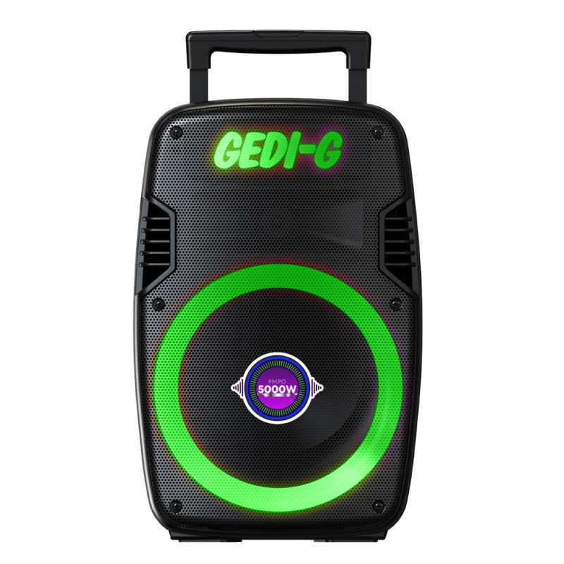 Zore GD-929 Mikrofonlu RGB TWS 8 inç Stereo Bass Kablosuz Karaoke Hoparlör - 1