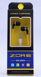 Zore GX-2202 Stereo Mp3 Headphone Long Boxed - 12