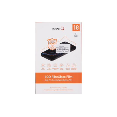 Zore High Wear Resistance 8H Fibe Glass Film 196mm x 125mm 10 Adet - 2