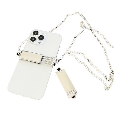 Zore İP02 Mobile Phone Neck Strap Metal Chain - 1