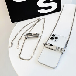 Zore İP02 Mobile Phone Neck Strap Metal Chain - 6