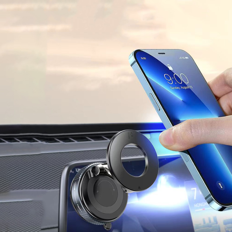 Zore K007 Eco 360 Degree Rotating Vacuum Magnetic Phone Holder - 4
