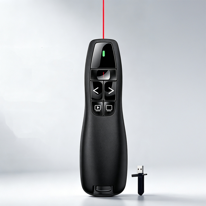 Zore K400 Wireless Presenter Kablosuz Uzaktan Kumandalı Lazer Sunum Kalemi - 3