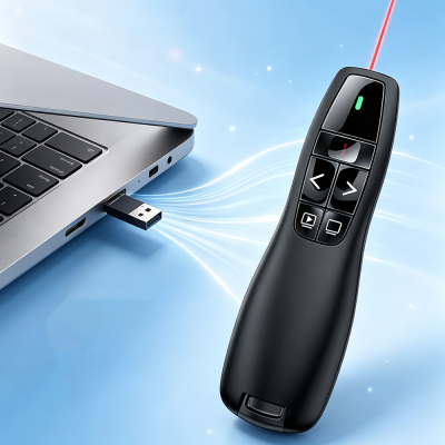 Zore K400 Wireless Presenter Wireless Remote Controlled Laser Presentation Pen - 5