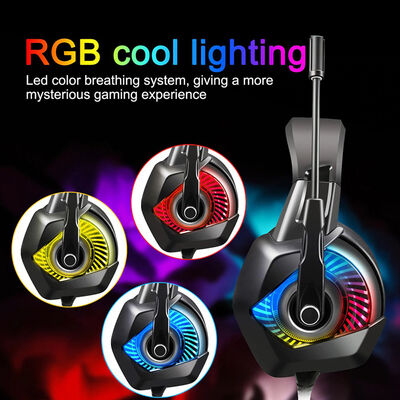 Zore Onikuma K6 RGB Player Headphone 3.5mm - 7