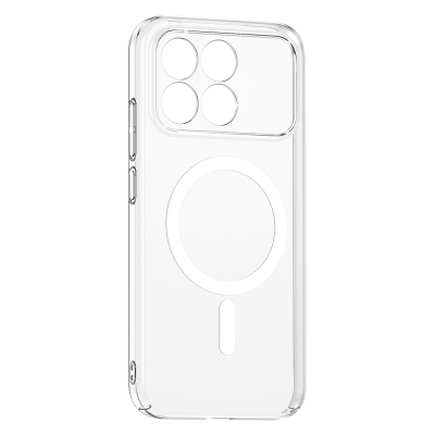 Zore London Transparent Hard PC Case with Camera Protection and M-Safe Charging for Xiaomi Poco F8 Pro - 2