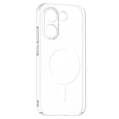 Zore London Transparent Hard PC Case with Camera Protection and M-Safe Charging for Xiaomi Poco X8 Pro - 2