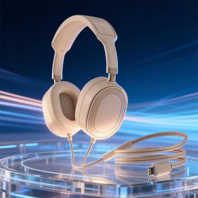 Zore LS-861 Plug and Play Type-C Over-Ear Headphones - 8