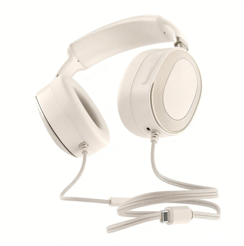 Zore LS-861 Plug and Play Type-C Over-Ear Headphones - 4