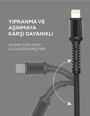 Zore LS63 Lightning Usb Cable - 2