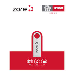Zore Metal Usb Flash Disk 128GB - 3