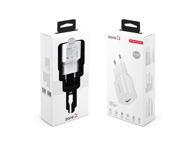 Zore Metro Series ZR-TC01 Lightning 2 in 1 Charger Set - 1