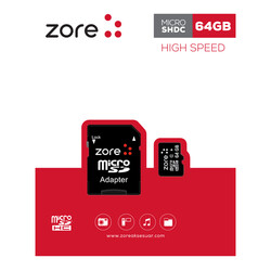 Zore Micro SD Memory Card 64GB - 1