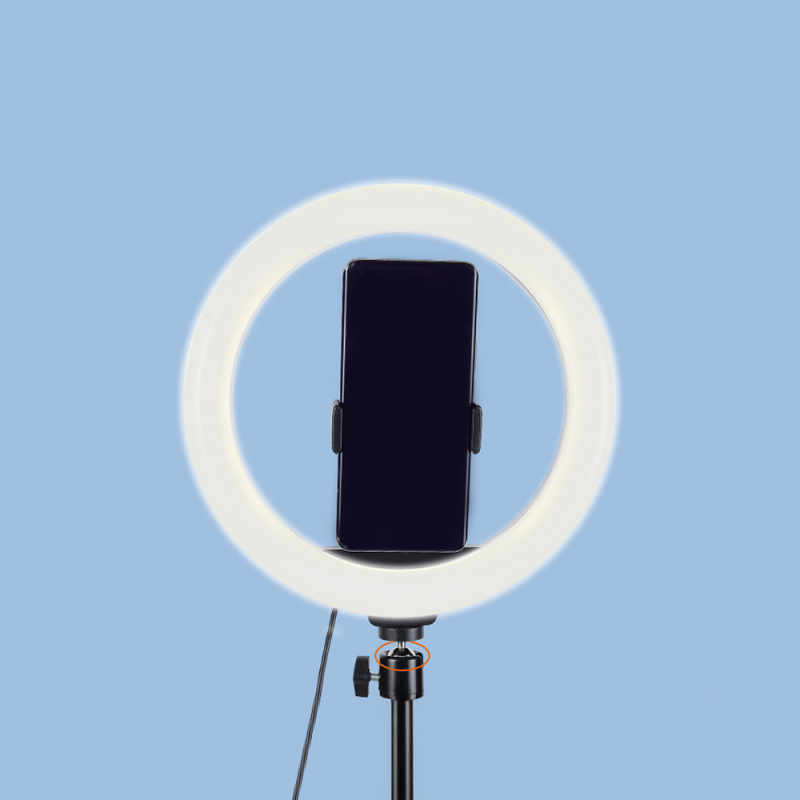 Zore MJ20 RGB Light 8 inç Işıklı Telefon Tutucu Ring Light - 5
