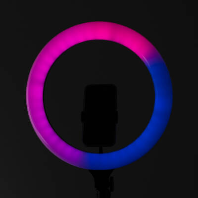 Zore MJ38 RGB 25W Ring Light Canlı Yayın 38cm USB'li ve Telefon Stand - 10